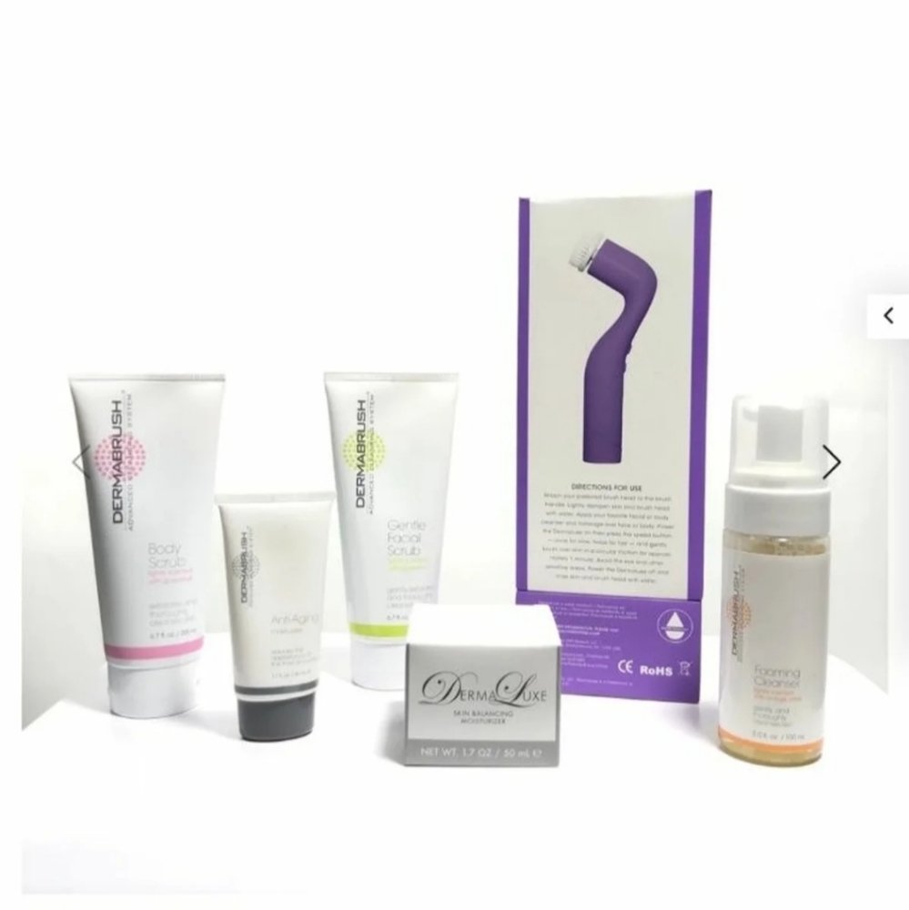 NIB DermaLuxe. Facial cleansing kit.